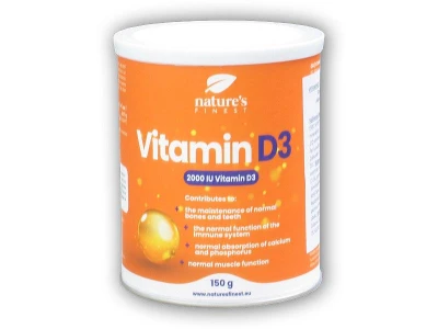 Natures Finest Vitamin D3 2000iu 150g Natures Finest Vitamin D3 2000iu 150g