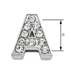 Navlékací písmenka A 12 mm Navlékací písmenka A 12 mm