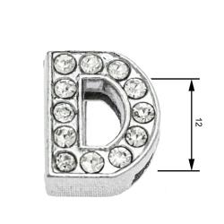 Navlékací písmenka D 12 mm Navlékací písmenka D 12 mm