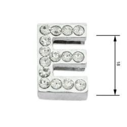 Navlékací písmenka E 18 mm Navlékací písmenka E 18 mm