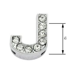 Navlékací písmenka J 12 mm Navlékací písmenka J 12 mm