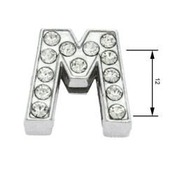 Navlékací písmenka M 12 mm Navlékací písmenka M 12 mm