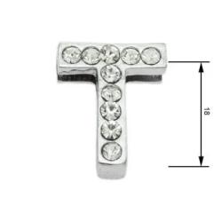Navlékací písmenka T 18 mm Navlékací písmenka T 18 mm