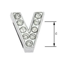 Navlékací písmenka V 12 mm Navlékací písmenka V 12 mm