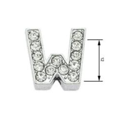Navlékací písmenka W 12 mm Navlékací písmenka W 12 mm