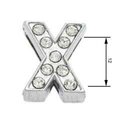 Navlékací písmenka X 12 mm Navlékací písmenka X 12 mm