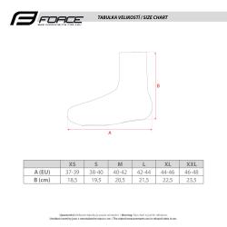 Force PU DRY ROAD černé návleky treter