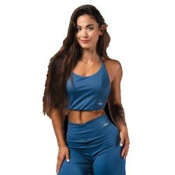 Nebbia Deni x NEBBIA Športový tank top 309 POUZE XS - čierna (VÝPREDAJ)