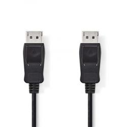 Nedis CCGB37010BK20 - DisplayPort 1.2 kabel | DisplayPort Zástrčka - DisplayPort Zástrčka | 2 m | Černá barva Nedis CCGB37010BK20 - DisplayPort 1.2 kabel | DisplayPort Zástrčka - DisplayPort Zástrčka | 2 m | Černá barva
