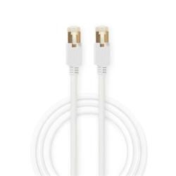 Nedis CCGB85221WT10 - CAT6 S/FTP Síťový Kabel | RJ45 (8P8C) Zástrčka – RJ45 (8P8C) Zástrčka | 1 m | Bílá barva Nedis CCGB85221WT10 - CAT6 S/FTP Síťový Kabel | RJ45 (8P8C) Zástrčka – RJ45 (8P8C) Zástrčka | 1 m | Bílá barva