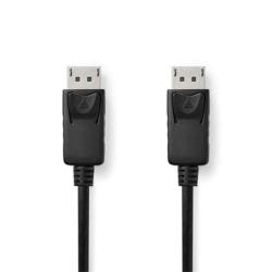 Nedis CCGL37010BK20 - Displayport kabel | DisplayPort Zástrčka | DisplayPort Zástrčka | 4K@60Hz | 2.00 m | Černá Nedis CCGL37010BK20 - Displayport kabel | DisplayPort Zástrčka | DisplayPort Zástrčka | 4K@60Hz | 2.00 m | Černá