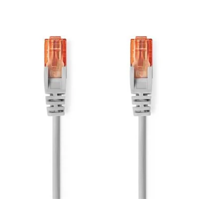 Nedis CCGL85230GY100 - Síťový Kabel CAT6 | RJ45 Zástrčka | RJ45 Zástrčka | U/UTP | 10.0 m | Kulatý | PVC | Šedá | Label Nedis CCGL85230GY100 - Síťový Kabel CAT6 | RJ45 Zástrčka | RJ45 Zástrčka | U/UTP | 10.0 m | Kulatý | PVC | Šedá | Label