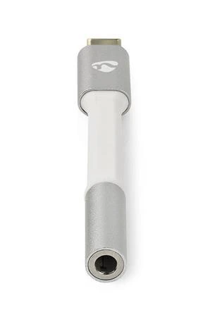 Nedis CCTB65950AL008 - USB-C Adaptér | USB-C Zástrčka – 3,5 mm Zásuvka | 0,08 m | Hliníkový Nedis CCTB65950AL008 - USB-C Adaptér | USB-C Zástrčka – 3,5 mm Zásuvka | 0,08 m | Hliníkový