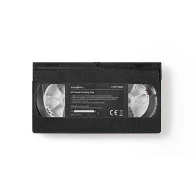 Nedis CLTP100BK - Čistič Hlav | 20 ml | VHS hlavy | Černá Nedis CLTP100BK - Čistič Hlav | 20 ml | VHS hlavy | Černá