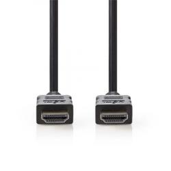 Nedis CVGB34000BK10 - Kabel High Speed HDMI™ s Ethernetem | HDMI Konektor - HDMI Konektor | 1 m | Černá barva