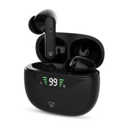 Nedis HPBT2450BK - Bezdrátová Sluchátka | ANC | Bluetooth | Až 30 hodin | Ovládání dotykem | Nabíjecí pouzdro | mikrofon Nedis HPBT2450BK - Bezdrátová Sluchátka | ANC | Bluetooth | Až 30 hodin | Ovládání dotykem | Nabíjecí pouzdro | mikrofon