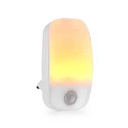 Nedis LNLW10WT- LED Noční Světlo do Zásuvky | Pohybový senzor | Denní / noční senzor | 0.55 W | 11 lm | Teplá Bílá Nedis LNLW10WT- LED Noční Světlo do Zásuvky | Pohybový senzor | Denní / noční senzor | 0.55 W | 11 lm | Teplá Bílá