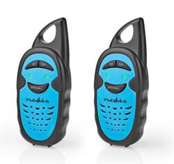 Nedis WLTK0300BU - Vysílačka | Dosah 3 km | 1 Kanál | PTT | 2 Kusy | Modrá/Černá Nedis WLTK0300BU - Vysílačka | Dosah 3 km | 1 Kanál | PTT | 2 Kusy | Modrá/Černá