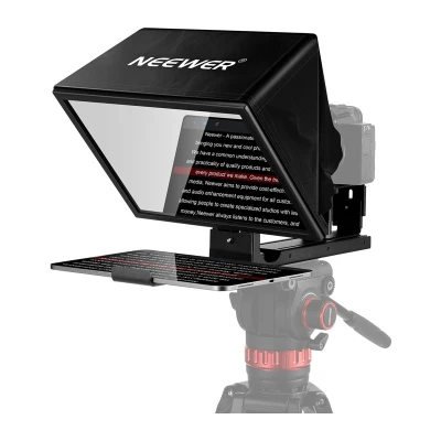 Neewer BASICS X12B 12" nastavitelný černý hliníkový teleprompter