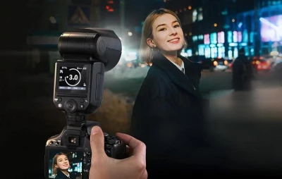 Neewer Z2-N černý TTL blesk pro fotoaparáty Nikon