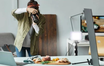 Neewer BP66 studio set dvě LED lampy + filtry + stativy