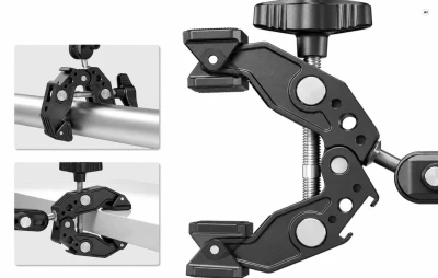 Neewer ST83 černý univerzální držák Super Clamp