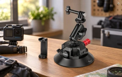 Neewer CA105 4.5 černý držák s přísavkou na fotoaparát nebo telefon