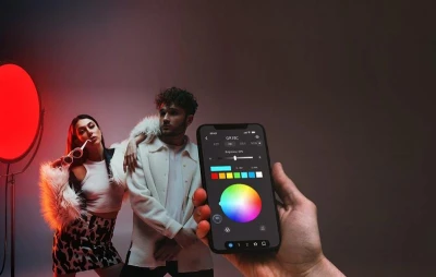 Neewer GR18C kulatý LED panel pro boční osvětlení