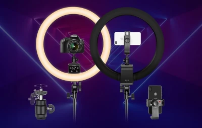 Neewer SRP18-2.4G černé 46 cm LED kruhové světlo