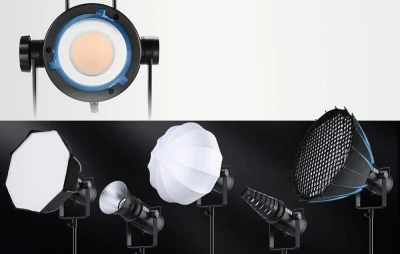 Neewer CB300C RGB černé LED svítidlo
