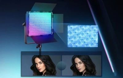 Neewer RBB1200 černé LED svítidlo