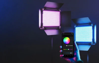 Neewer RGB1200 černé LED svítidlo