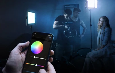Neewer RGB1200 černé LED svítidlo