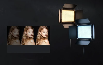 Neewer RGB1200 černé LED svítidlo