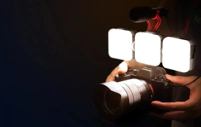 Neewer BL60C šedá magnetická LED lampa