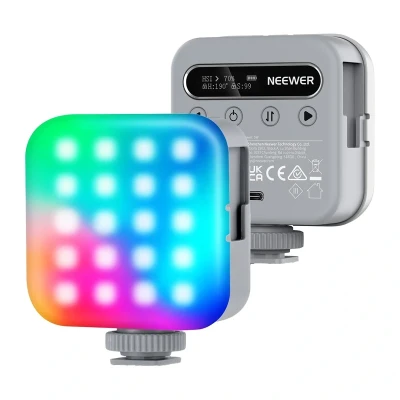 Neewer BL60C šedá magnetická LED lampa