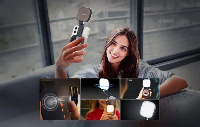 Neewer NL48B černé magnetické LED selfie světlo