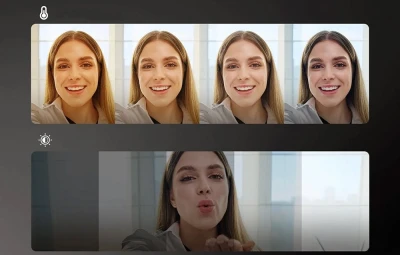 Neewer NL48B černé magnetické LED selfie světlo