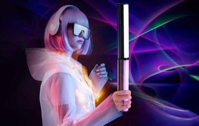 Neewer TL21C RGB barevné LED foto světlo