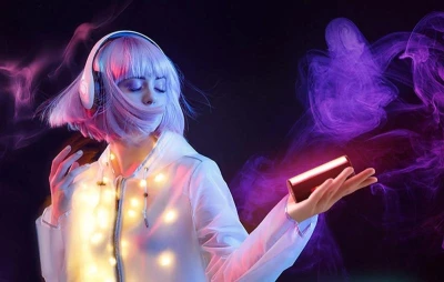 Neewer TL97C černé RGB LED foto světlo