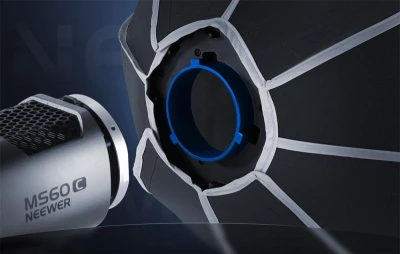 Neewer NS4P černý osmiboký softbox s upevňovacím systémem