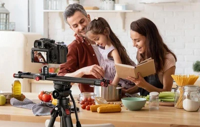 Neewer CS1M 40 cm karbonový kamerový slider pro fotoaparát