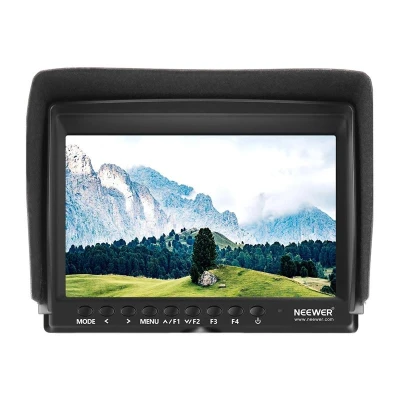 Neewer F100 černý přenosný monitor s USB nabíječkou a baterií