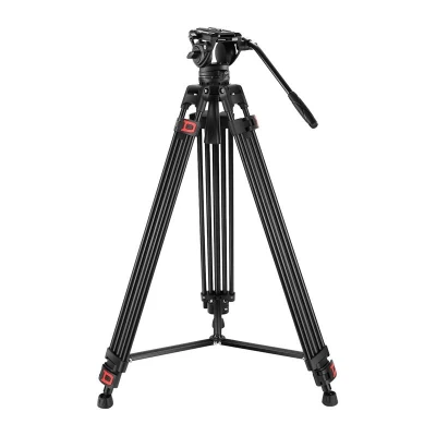 Neewer TP74 černý profesionální videostativ s fluidní hlavou