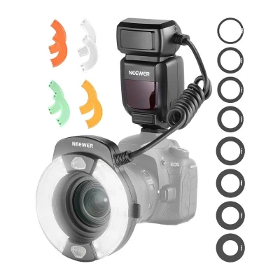 Neewer RF1-C černý kruhový makro blesk