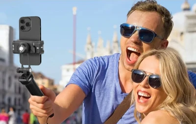 Neewer SP-02 černý rychloupínací držák telefonu s adaptérem Arca