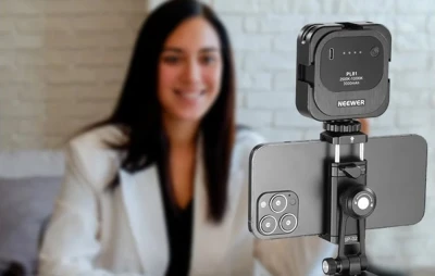Neewer SP-02 černý rychloupínací držák telefonu s adaptérem Arca