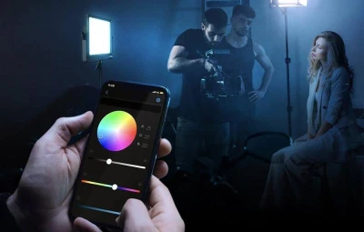 Neewer RGB1200 60W V4 černá sada 2 LED svítidel