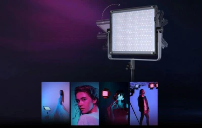 Neewer RGB1200 60W V4 černá sada 2 LED svítidel
