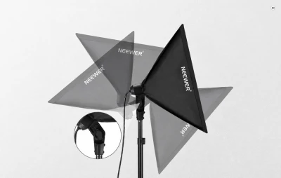Neewer 10102773 700 W sada osvětlení se softboxy, 3 ks